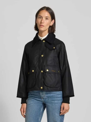 Kurtka o kroju regular fit z woskowanej bawełny model ‘BEADNELL’ Barbour