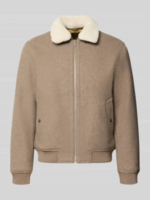 kurtka o kroju regular fit z wykładanym kołnierzem i zamkiem błyskawicznym Jack&Jones