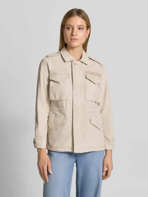 Kurtka o kroju regular fit z wykładanym kołnierzem model 'Buni' khujo