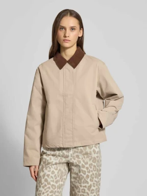 Kurtka o kroju regular fit z wykładanym kołnierzem model ‘Wilma’ JJXX