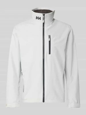 kurtka o kroju regular fit ze stójką model 'Crew' Helly Hansen Gliniany
