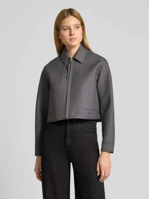 Kurtka o kroju relaxed fit z dodatkiem wełny model ‘DISCHI’ MAX&Co.