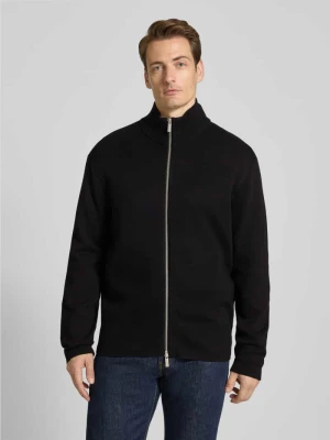 Kurtka o kroju relaxed fit z dzianiny z mieszanki wiskozy model ‘TELLER’ Selected Homme