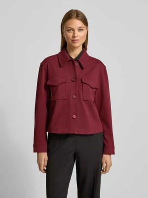 Kurtka o kroju relaxed fit z fakturowanego dżerseju s.Oliver RED LABEL