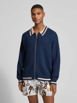 Kurtka o kroju relaxed fit z imitacji dzianiny BLKVIS