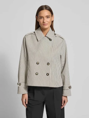 Kurtka o kroju relaxed fit z kołnierzem wykładanym model 'Becker' MbyM