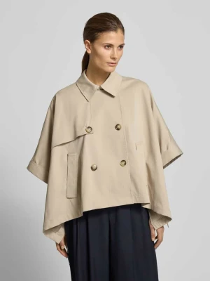 Kurtka o kroju relaxed fit z krótkim rękawem comma