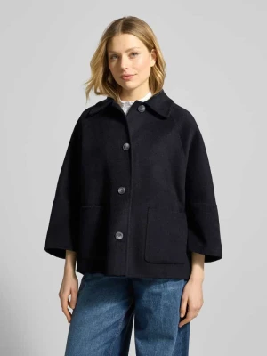 Krój relaxed fit Kurtka z Mieszanka wełny z Wykładany kołnierz Fuchs Schmitt