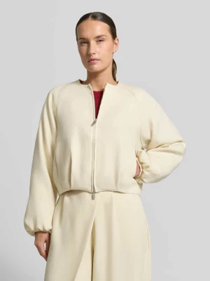 Kurtka o kroju relaxed fit z mieszanki wiskozy model 'Zein' MSCH Copenhagen Piaskowy