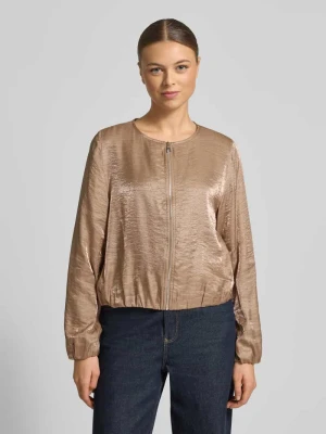 Kurtka o kroju relaxed fit z mieszanki wiskozy Zero