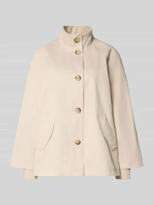 Kurtka o kroju relaxed fit ze stójką comma