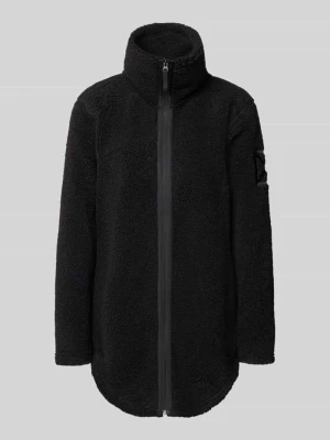 kurtka o kroju relaxed fit ze stójką model 'Umi' Didriksons Czarny