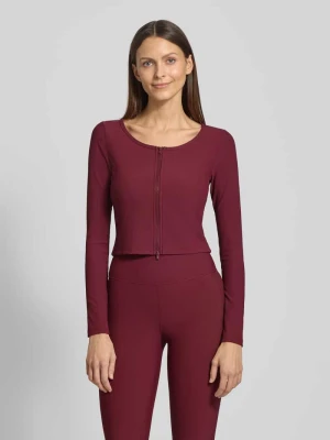 Kurtka o kroju slim fit z dwustronnym zamkiem błyskawicznym model ‘Performance’ AIMN