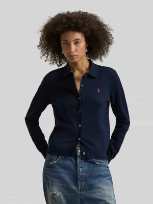 Kurtka o kroju slim fit z dzianiny z mieszanki bawełny Polo Ralph Lauren