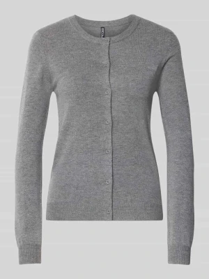 Kurtka o kroju slim fit z dzianiny z mieszanki wiskozy model ‘NORA’ Pieces