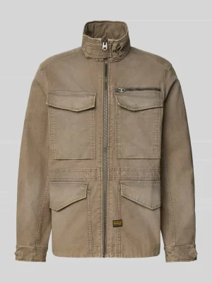 Kurtka o kroju slim fit z kieszeniami z patką model ‘Rovic’ G-Star Raw