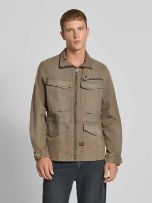 Kurtka o kroju slim fit z kieszeniami z patką model ‘Rovic’ G-Star Raw