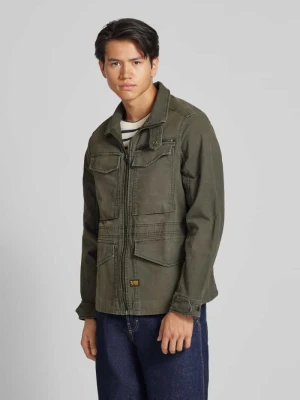 Kurtka o kroju slim fit z kieszeniami z patką model ‘Rovic’ G-Star Raw