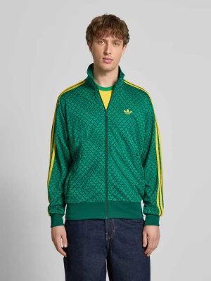 Kurtka o kroju slim fit ze stójką model ‘Firebird’ adidas Originals