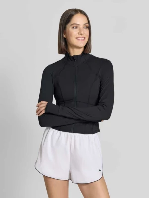 kurtka o kroju slim fit ze stójką model 'STORM' Fabletics Czarny