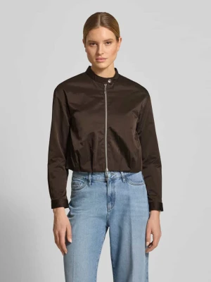 Kurtka o krótkim kroju z zamkiem błyskawicznym dwustronnym monari