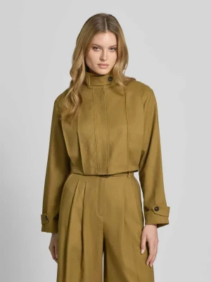 Kurtka o krótkim kroju ze stójką i patkami na rękawach curated by Anna Schürrle Style Icon Collection