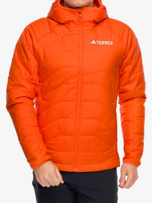 Kurtka ocieplana adidas TERREX Multi Synthetic Insulated Hooded Jkt - semi impact orange