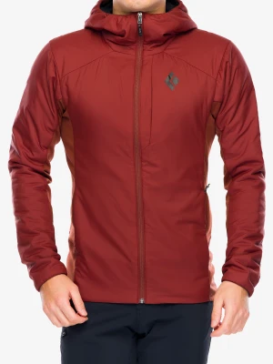 Kurtka ocieplana Black Diamond First Light Hybrid Hoody - iron red