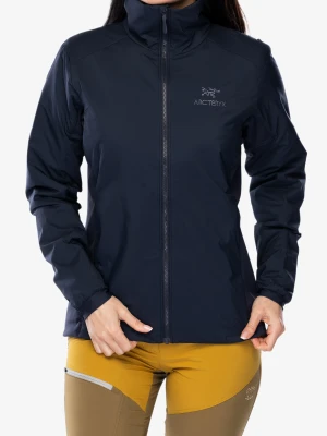 Kurtka ocieplana damska Arcteryx Atom Jacket - black sapphire