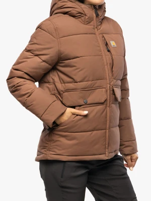 Kurtka ocieplana damska Carhartt Relaxed Fit Montana Insulated Jacket - nutmeg