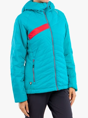 Kurtka ocieplana damska CMP Aalia Fix Hood Jacket - lagoon