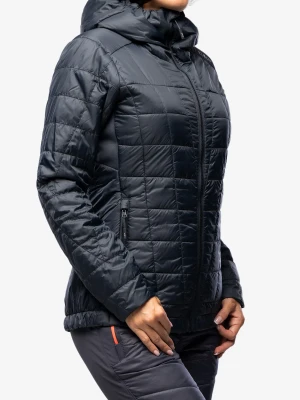 Kurtka ocieplana damska CMP Jacket Fix Hood Ziggs - antracite