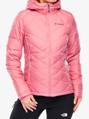 Kurtka ocieplana damska Columbia Heavenly Hooded Jacket - pink agave