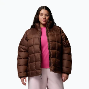 Kurtka ocieplana damska Columbia Puffect III Full Zip tobacco Brązowy