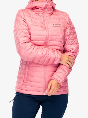 Kurtka ocieplana damska Columbia Silver Falls II Hooded Jacket - pink agave