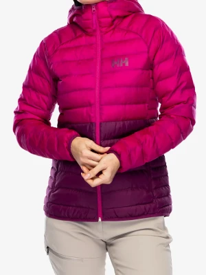 Kurtka ocieplana damska Helly Hansen Banff Hooded Insulator - dark magenta/magenta 2.0