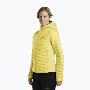 Kurtka ocieplana damska Jack Wolfskin Routeburn Pro Ins lemon ice