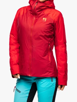 Kurtka ocieplana damska Karpos Vinson Jacket - jester red/poinsettia