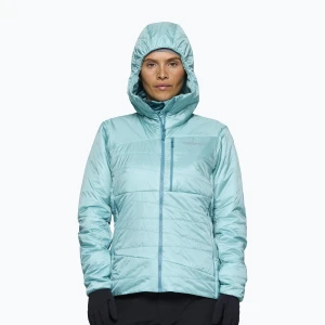 Kurtka ocieplana damska NORRONA Faketind Thermo40 Zip Hood aqua haze