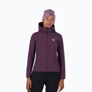 Kurtka ocieplana damska Rossignol Opside Hoodie mulberry