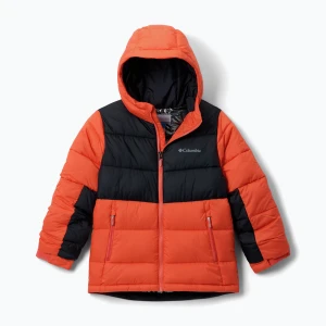 Kurtka ocieplana dziecięca Columbia Pike Lake II Hooded zing/black