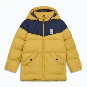 Kurtka ocieplana dziecięca LEGO Lwjebel 733 dark yellow