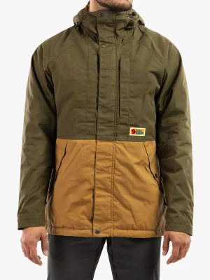 Kurtka ocieplana Fjallraven Vardag Lite Padded Jacket - green/brown