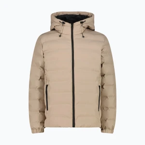 Kurtka ocieplana męska CMP 35K3697 Fix Hood teak Brązowy