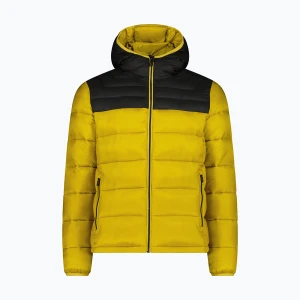 Kurtka ocieplana męska CMP 35K3747 Fix Hood golden green