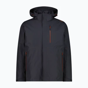 Kurtka ocieplana męska CMP 36Z2257D Zip Hood Detachable Inn antracite Szary