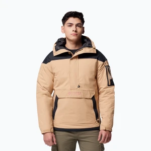 Kurtka ocieplana męska Columbia Challenger II Ins Pullover canoe/black