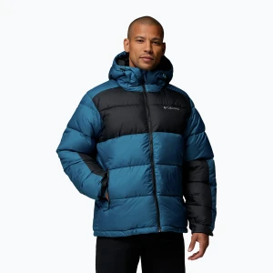 Kurtka ocieplana męska Columbia Pike Lake II Hooded phoenix blue / black