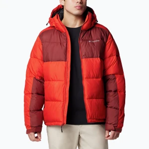 Kurtka ocieplana męska Columbia Pike Lake II Hooded sail red/ spice