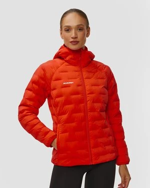Kurtka Ocieplana Męska Mammut Sender In Hooded Jacket Women Czerwona